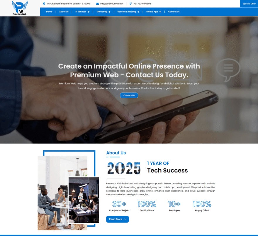 Web Design Portfolio